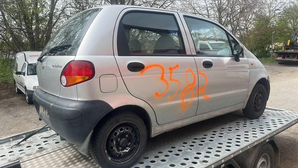 Daewoo Matiz 0,8i 37,5kw kód motora: F8CV